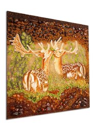 Panel "Pair of deer"