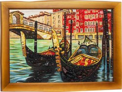 Panel “Rialto Bridge. Venice"