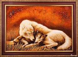 Panel “Pair of Wolves”