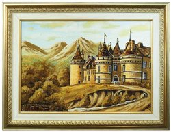 Panel “Castle-fortress in the mountains”