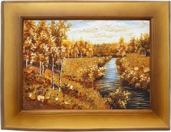 Landscape “Golden Autumn” (Levitan Isaac)