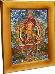 Panel "Bodhisattva Manjushri"