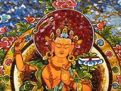 Panel "Bodhisattva Manjushri"