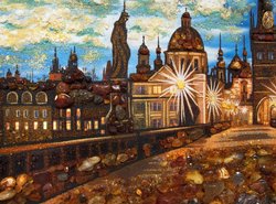 Panel “Charles Bridge. Prague"