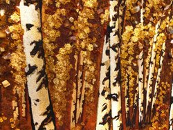 Landscape "Birches"