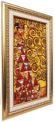 Panel “Waiting” (Gustav Klimt)