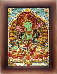 Panel "Green Tara"