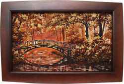 Landscape “Bridge over the River”