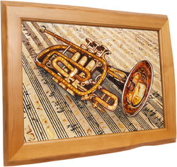 Panel “Musical trumpet”