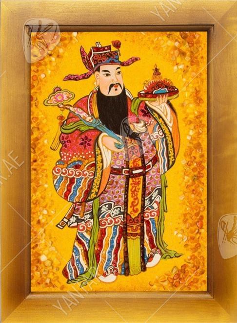 Panel “God of Wealth Tsai-shen”