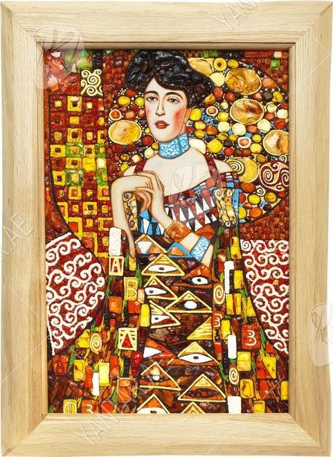 Painting “Portrait of Adele Bloch-Bauer I” (Gustav Klimt)