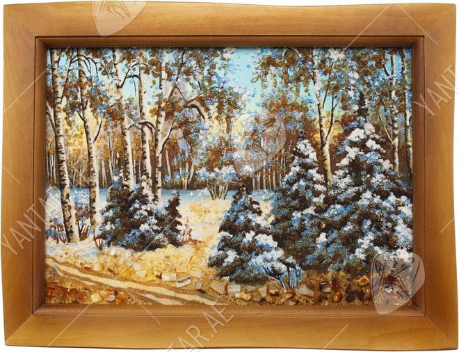 Landscape “Snowy winter”