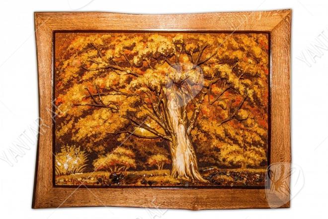 Three-dimensional painting “Oak”