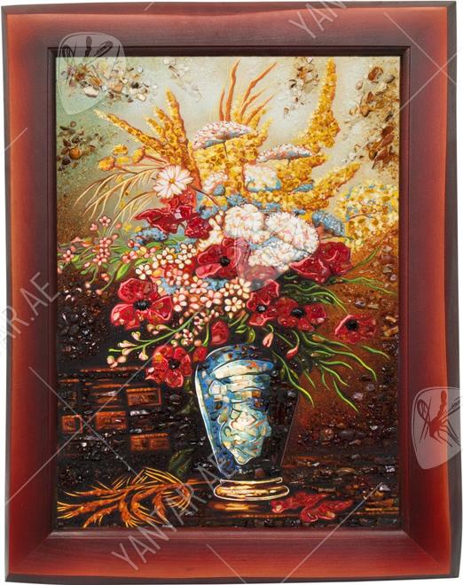 "Vase with Flowers"