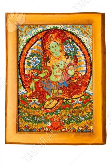 Panel "Green Tara"