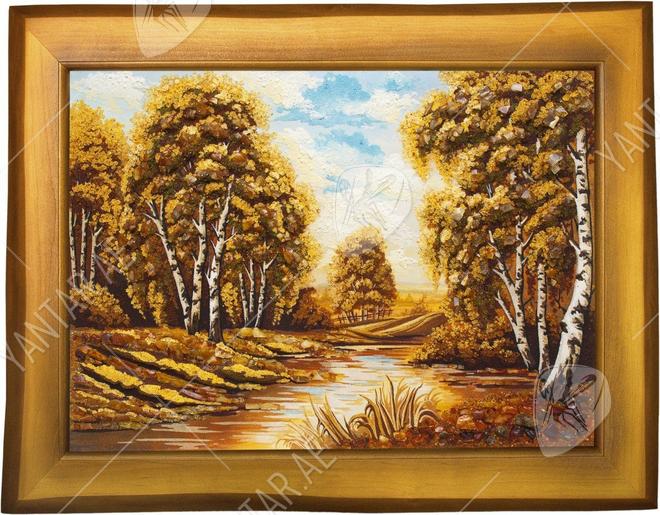 Landscape "Birches"