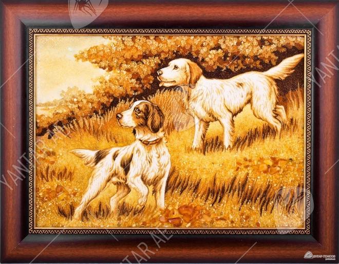 Painting "Hunting dogs"