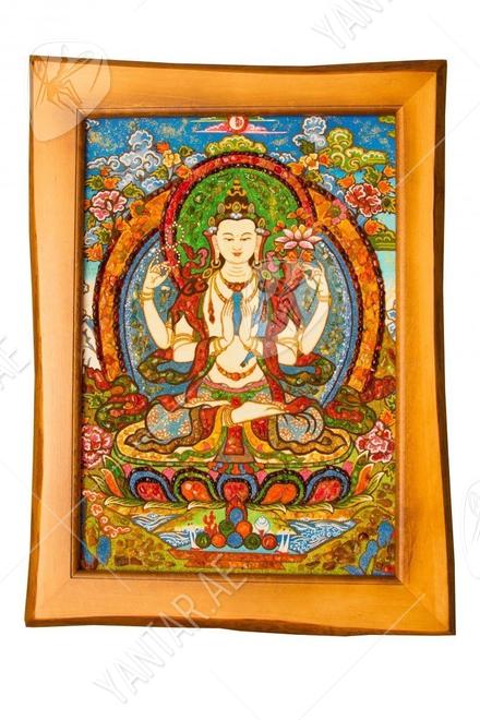 Panel “Four-armed Avalokiteshvara”