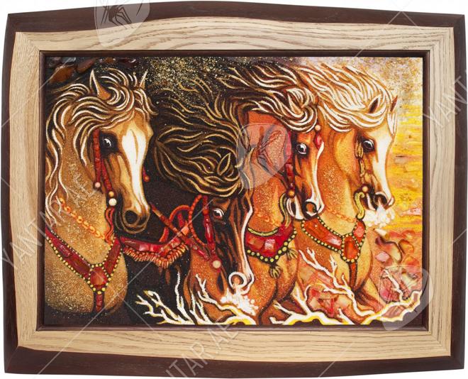 Panel “Fire Horses”