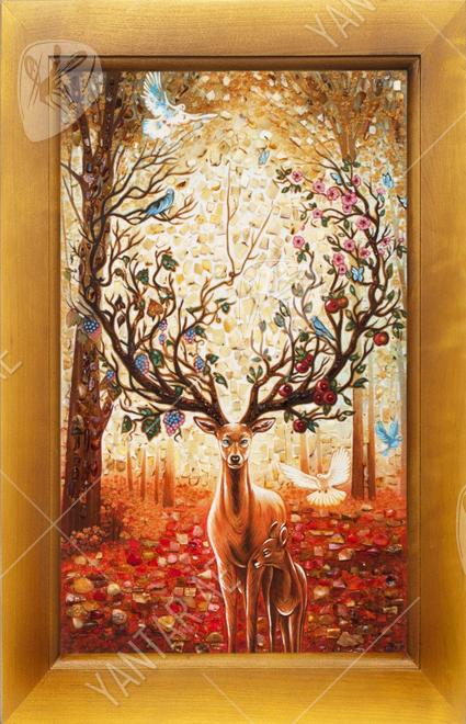 Panel “Fairytale deer”