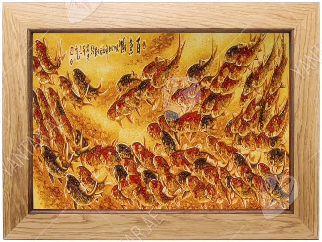 Panel “Koi carps”