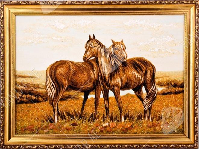 Panel “Pair of Horses”