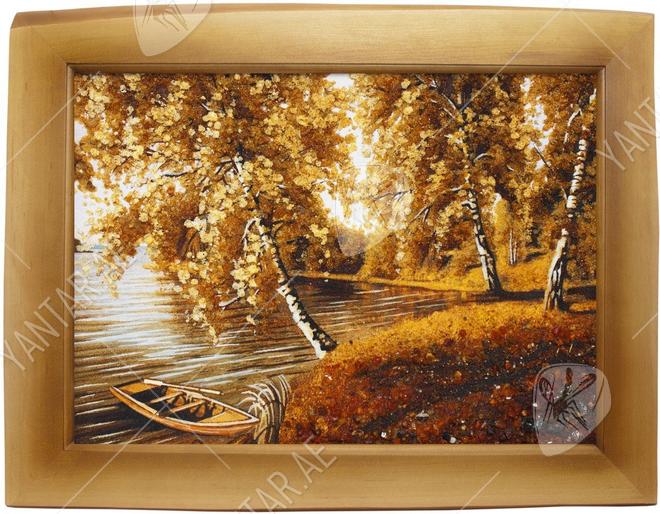 Landscape “Boat at the Shore”