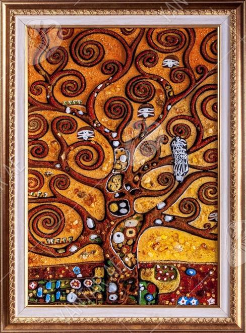 Three-dimensional panel “Tree of Life” (Gustav Klimt)