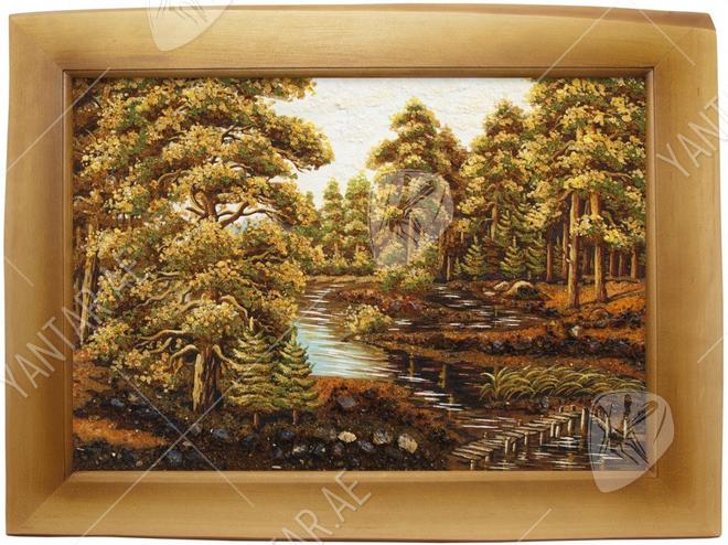 Landscape “Forest River”