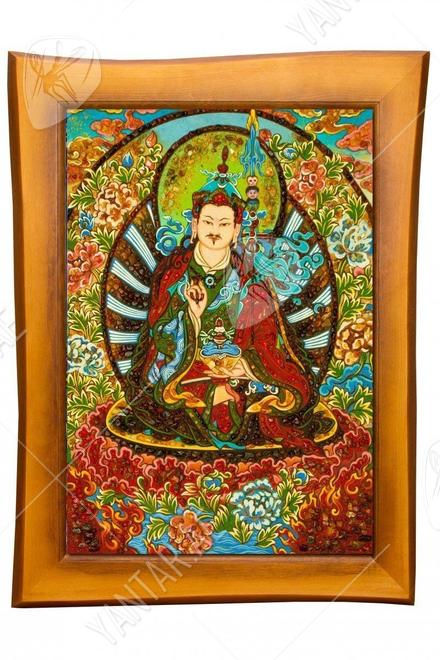 Tibetan thangka "Precious teacher Padmasambhava"