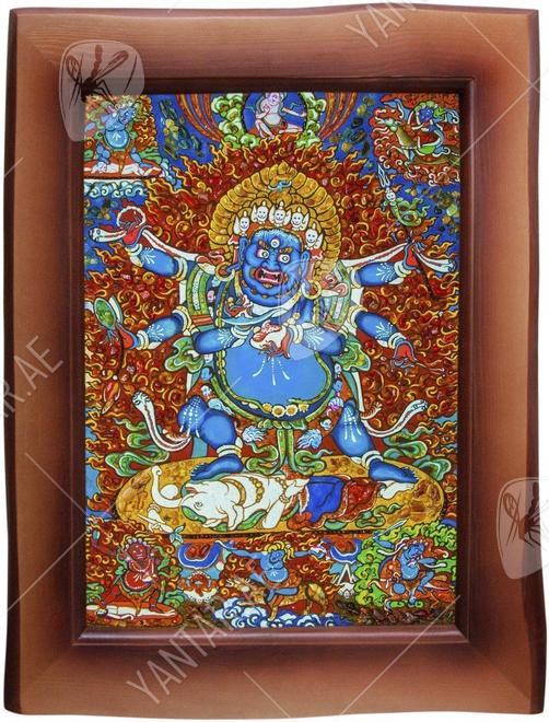 Panel “Guardian and defender of the teachings of Buddha - Mahakala”