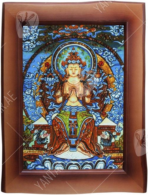 Panel “Bodhisattva Maitreya”