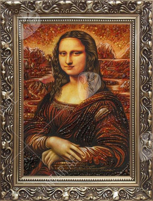 Panel "La Gioconda" (Mona Lisa, Leonardo da Vinci)