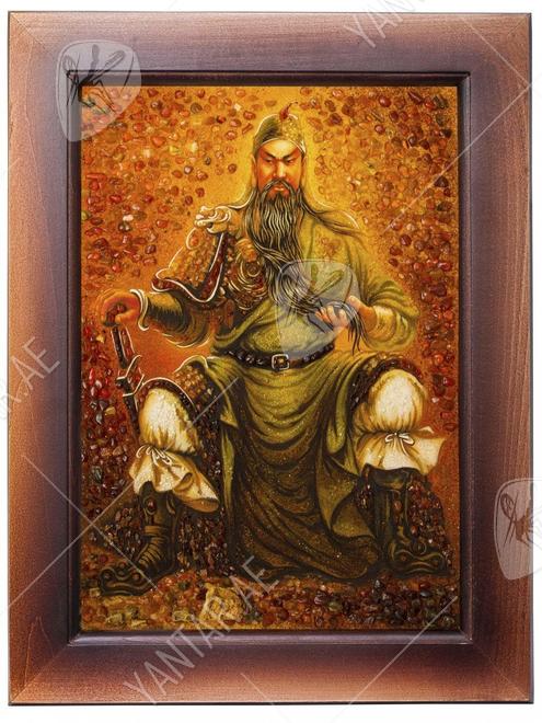 Panel “Warlord of the Kingdom of Shu - Guan Yu”