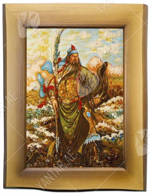 Panel "Sacred Warrior Guan Yu"