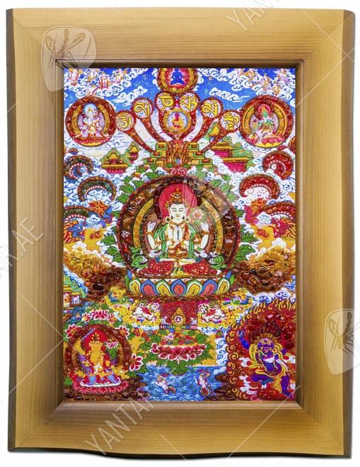 Panel “Four-armed Avalokiteshvara”