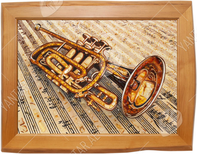 Panel “Musical trumpet”