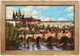 Panel "Charles Bridge in Prague"