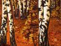 Landscape "Birches"