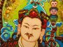 Tibetan thangka "Precious teacher Padmasambhava"