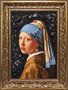 Portrait "Girl with a Pearl Earring" (Jannes Vermeer)