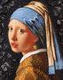 Portrait "Girl with a Pearl Earring" (Jannes Vermeer)