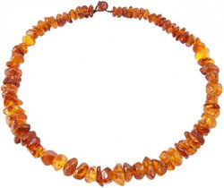 Beads for children (polished amber)