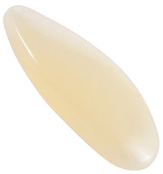 Polished elongated pendant