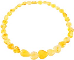 Beads of light shades “Amber Heart”