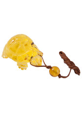 Amber pendant "Turtle"