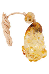 Amber pendant "Fish"