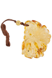 Amber pendant "Butterfly"