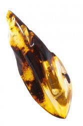 Amber brooch