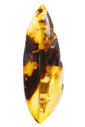 Amber brooch